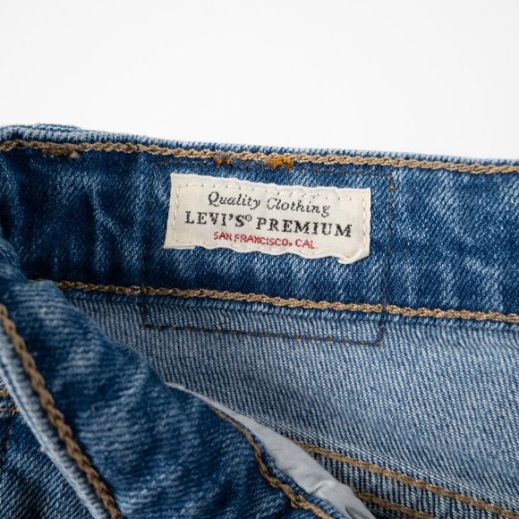 Levi's Premium 721 High Rise Skinny jeans size 26 - Picture 5 of 13